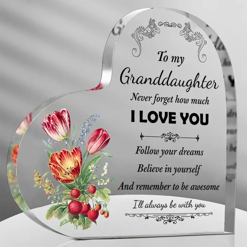 Granddaughter heart