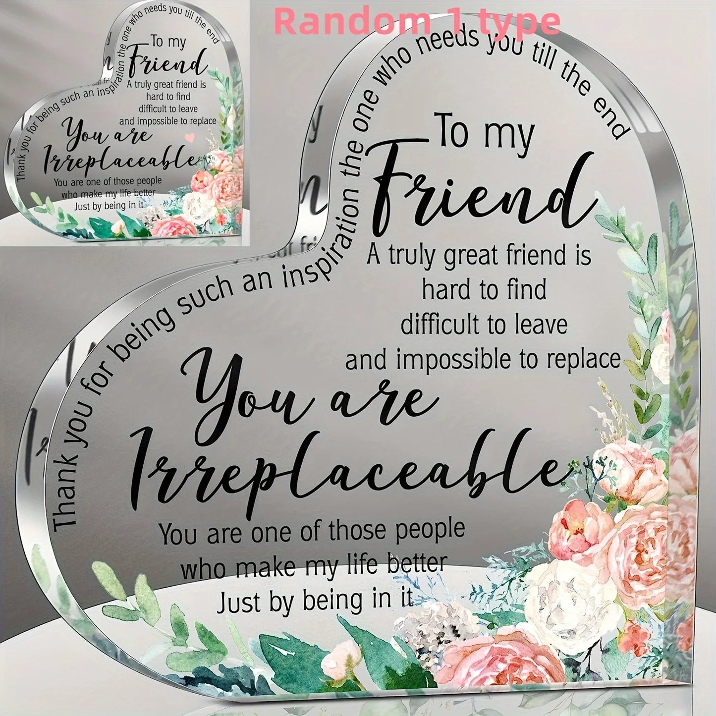 Irreplaceable Friends