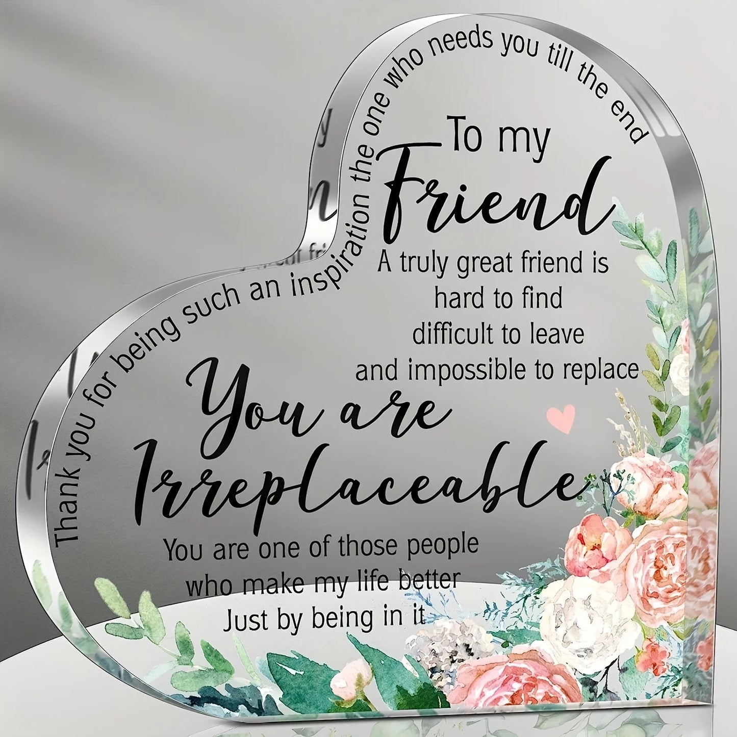 Irreplaceable Friends